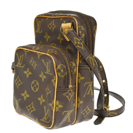 Louis Vuitton Mini Amazon Monogram Leather Shoulder Bag