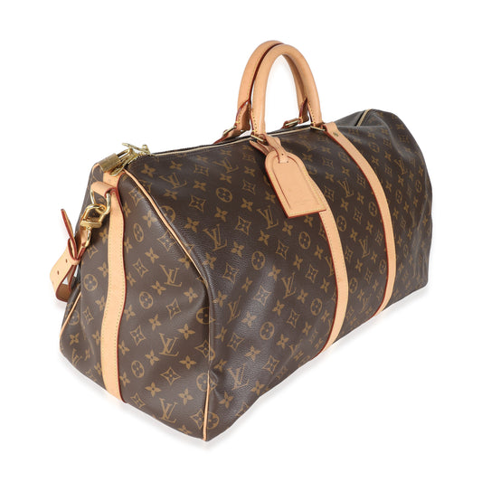 Louis Vuitton Monogram Canvas Keepall Bandouliere 55