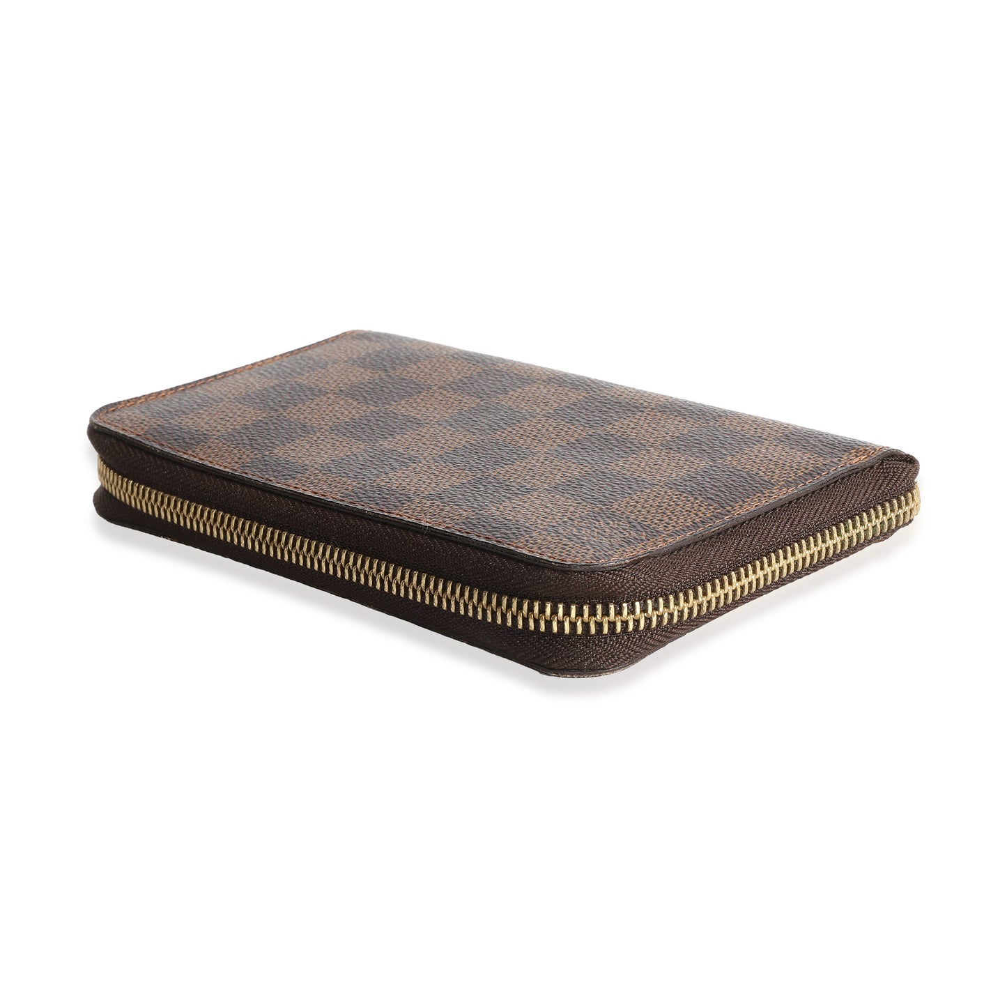 Louis Vuitton Damier Ebene Canvas Zippy Compact Wallet