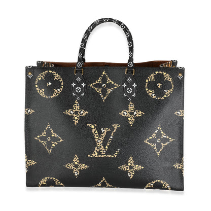 Louis Vuitton Ivory Monogram Giant Canvas Jungle Onthego GM