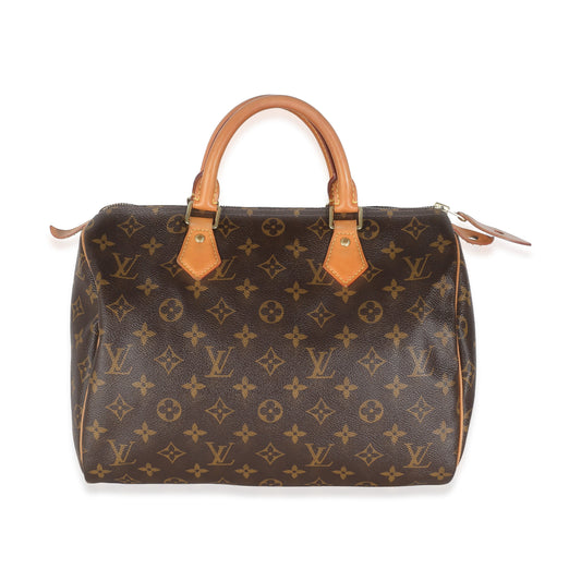 Louis Vuitton Monogram Canvas Speedy 30