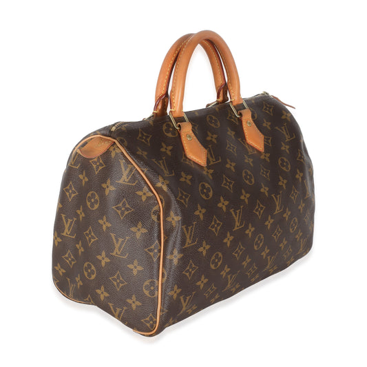 Louis Vuitton Monogram Canvas Speedy 30