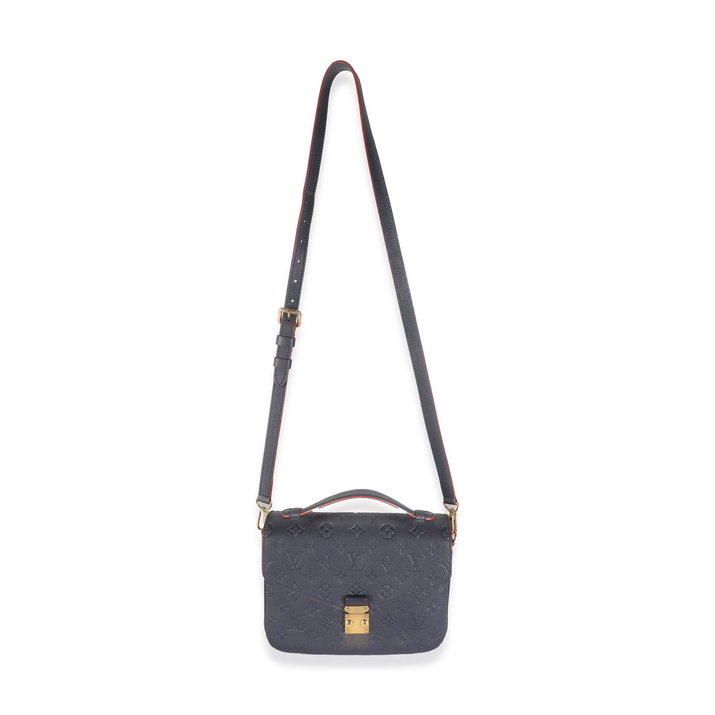 Louis Vuitton Marine Rouge Empreinte Pochette Metis