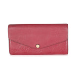 Louis Vuitton Raisin Monogram Empreinte Sarah Wallet
