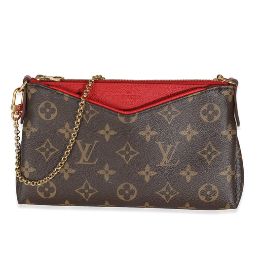 Louis Vuitton Cherry Monogram Canvas Pallas Clutch
