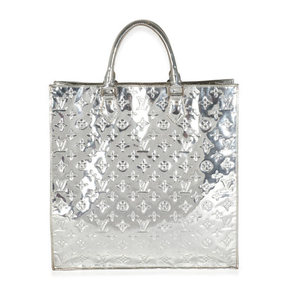 Louis Vuitton Silver Monogram Miroir Sac Plat