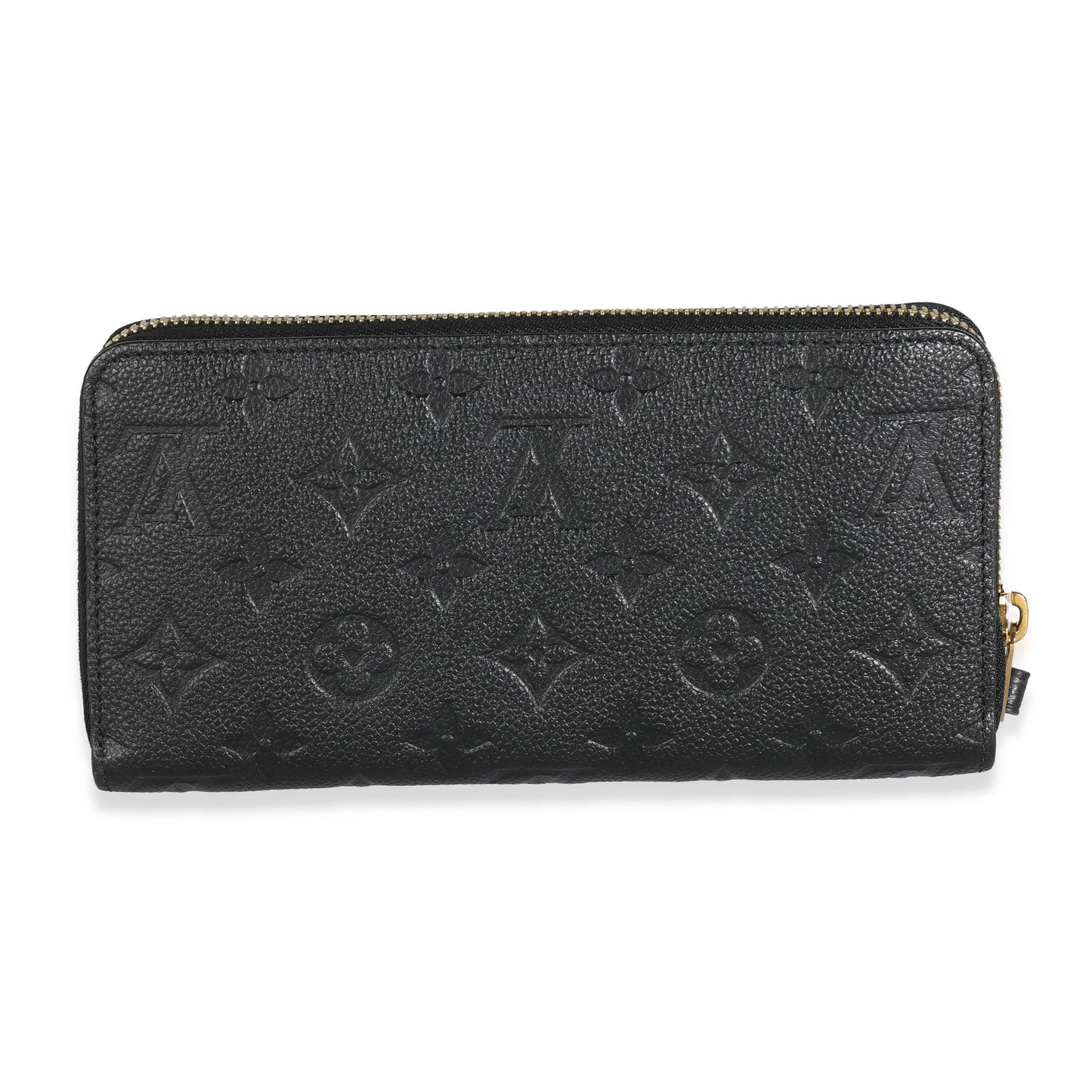 Louis Vuitton Black Empreinte Zippy Wallet