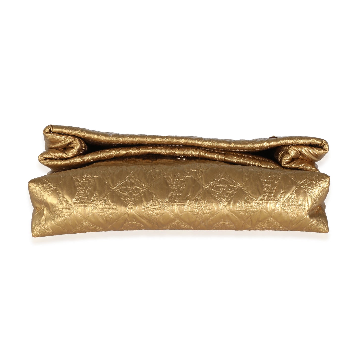Louis Vuitton Gold Jacquard Monogram Limelight Clutch PM