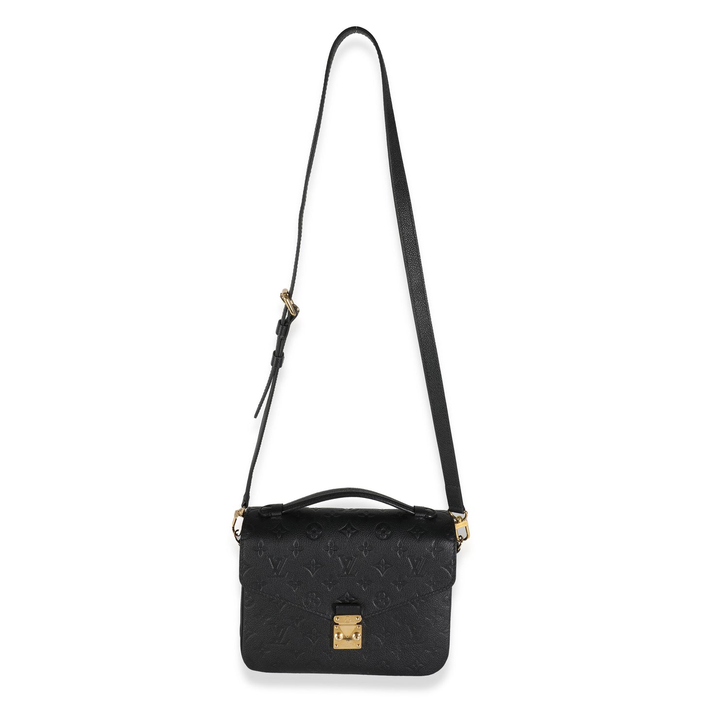 Louis Vuitton Black Monogram Empreinte Pochette Metis