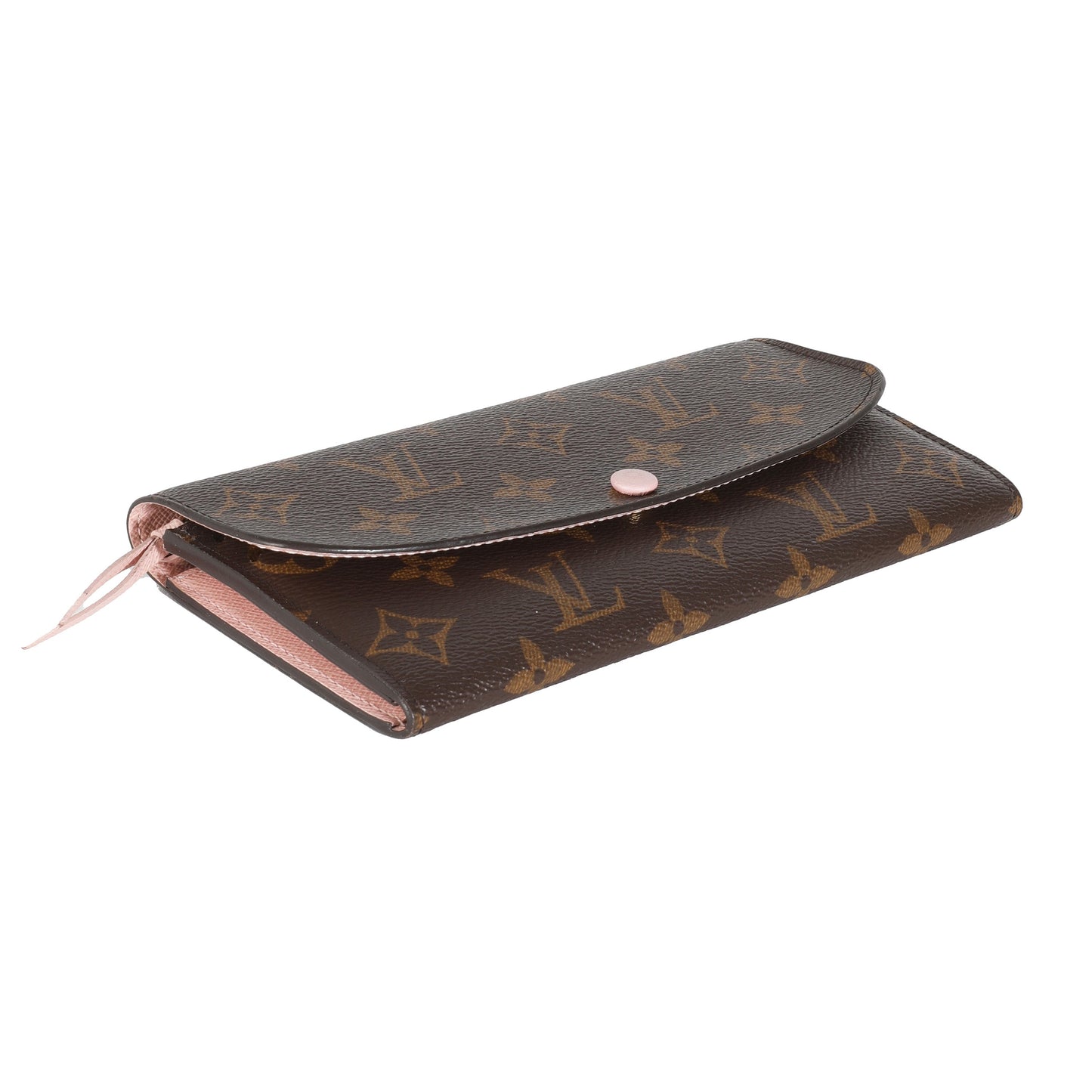 Louis Vuitton Rose Ballerine Monogram Canvas Emilie Wallet
