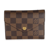 Louis Vuitton Fuchsia Damier Ebene Canvas Victorine Wallet