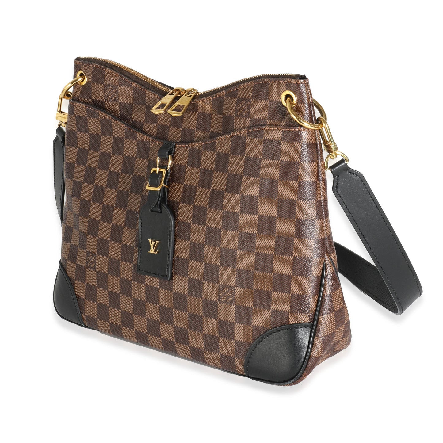 Louis Vuitton Black Damier Ebene Canvas Odeon MM