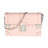 Louis Vuitton Rose Ballerine Epi Trunk Chain Wallet