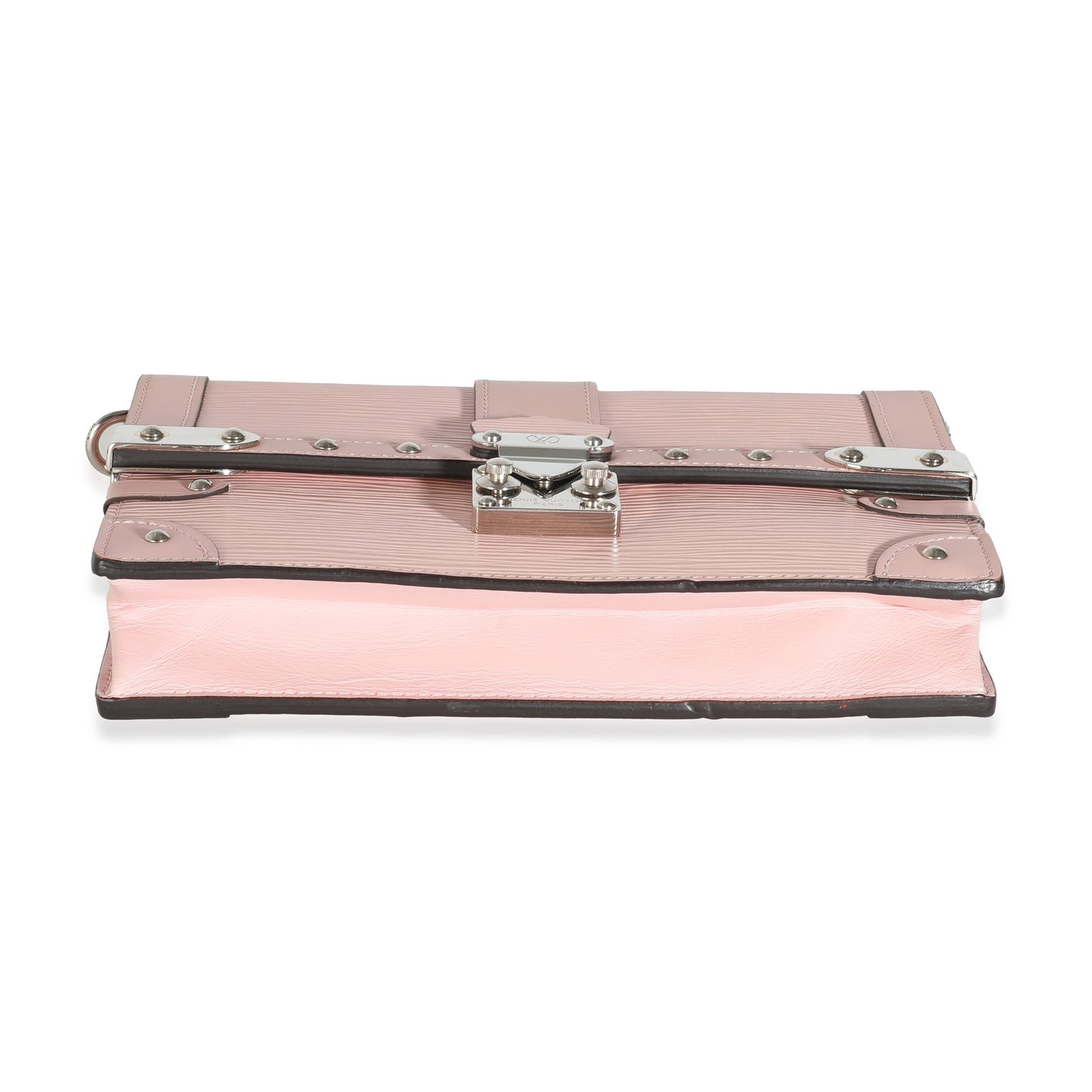 Louis Vuitton Rose Ballerine Epi Trunk Chain Wallet