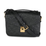 Louis Vuitton Black Monogram Empreinte Pochette Metis