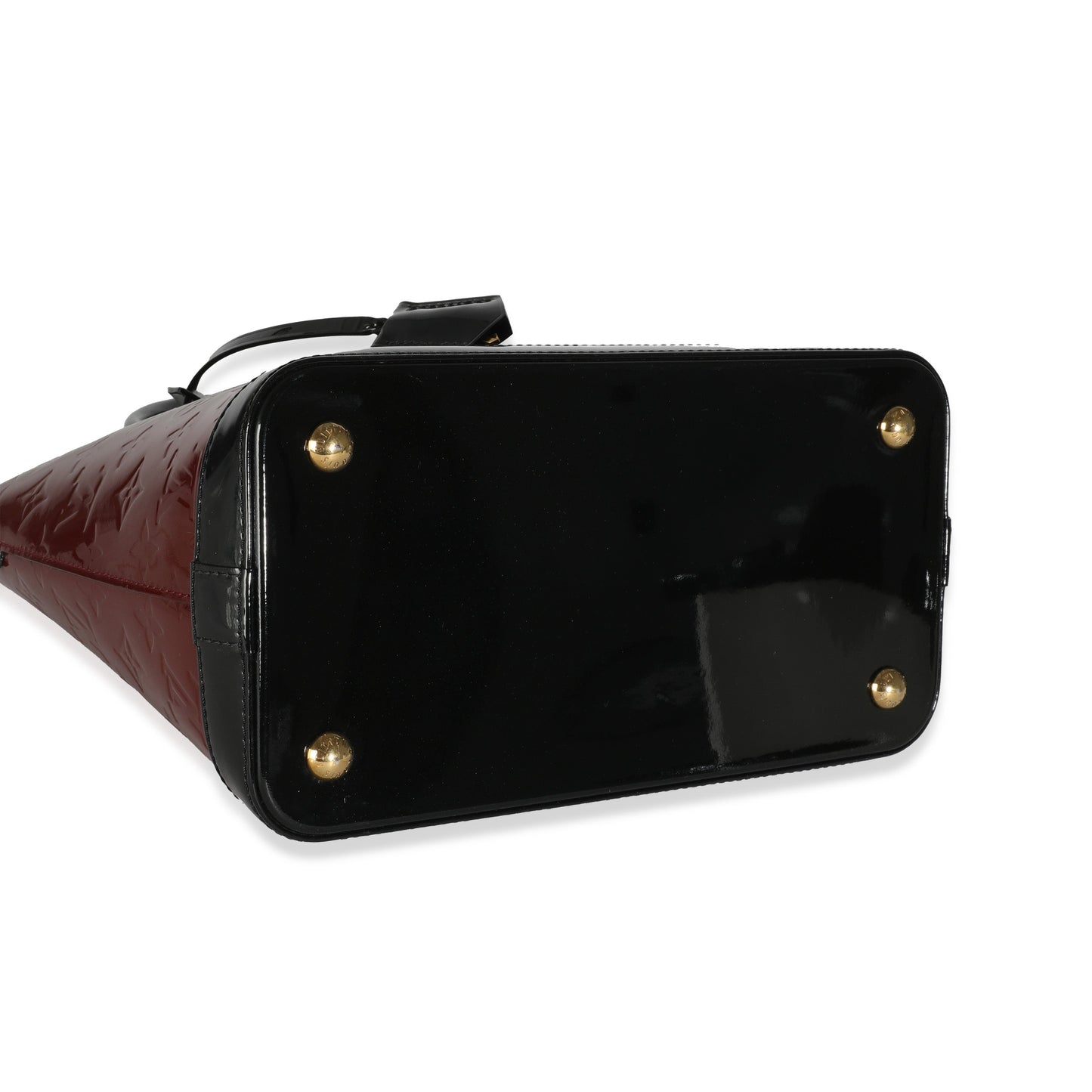 Louis Vuitton Griotte Monogram Vernis Lockit PM