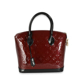 Louis Vuitton Griotte Monogram Vernis Lockit PM