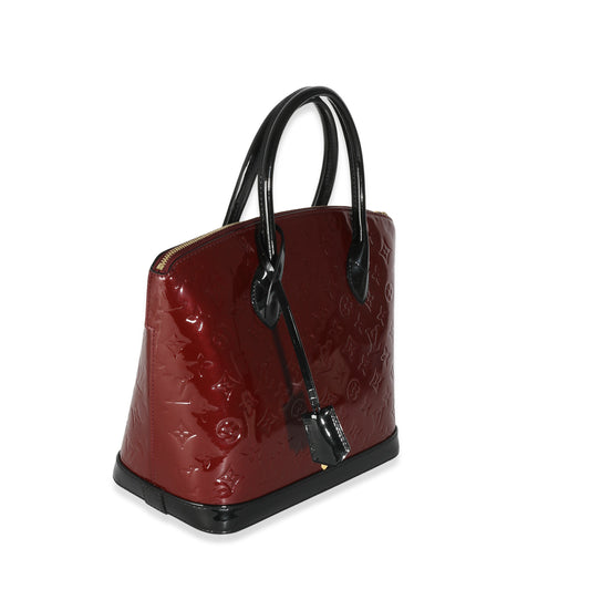 Louis Vuitton Griotte Monogram Vernis Lockit PM