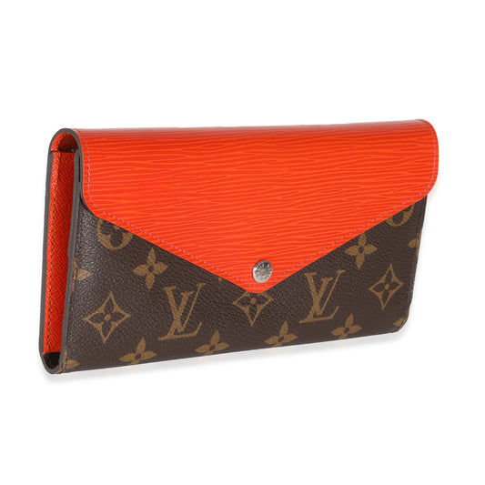 Louis Vuitton Piment Epi Monogram Canvas Marie-Lou Long Wallet