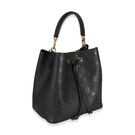 Louis Vuitton Black Monogram Empreinte Neonoe MM