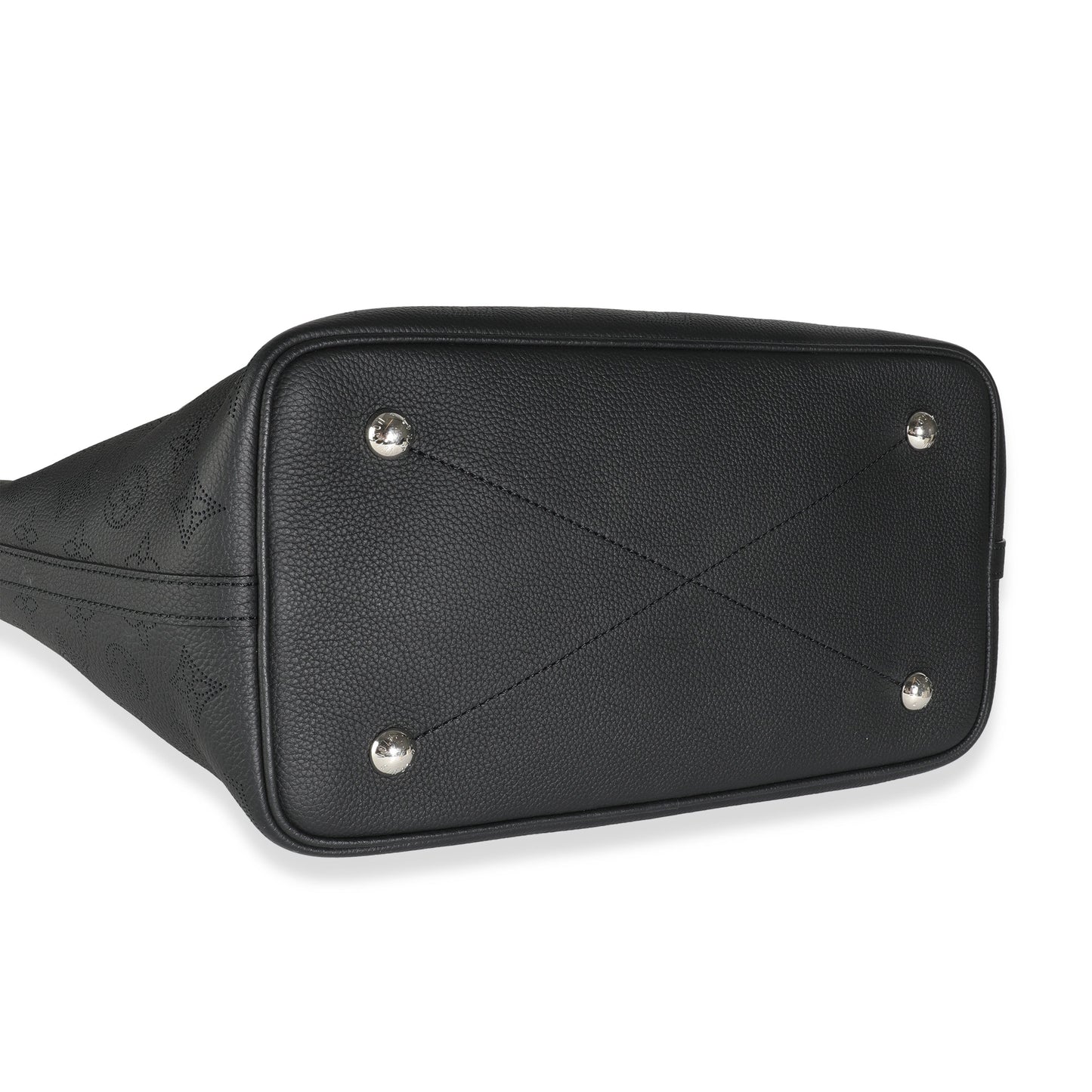 Louis Vuitton Black Monogram Mahina Blossom MM