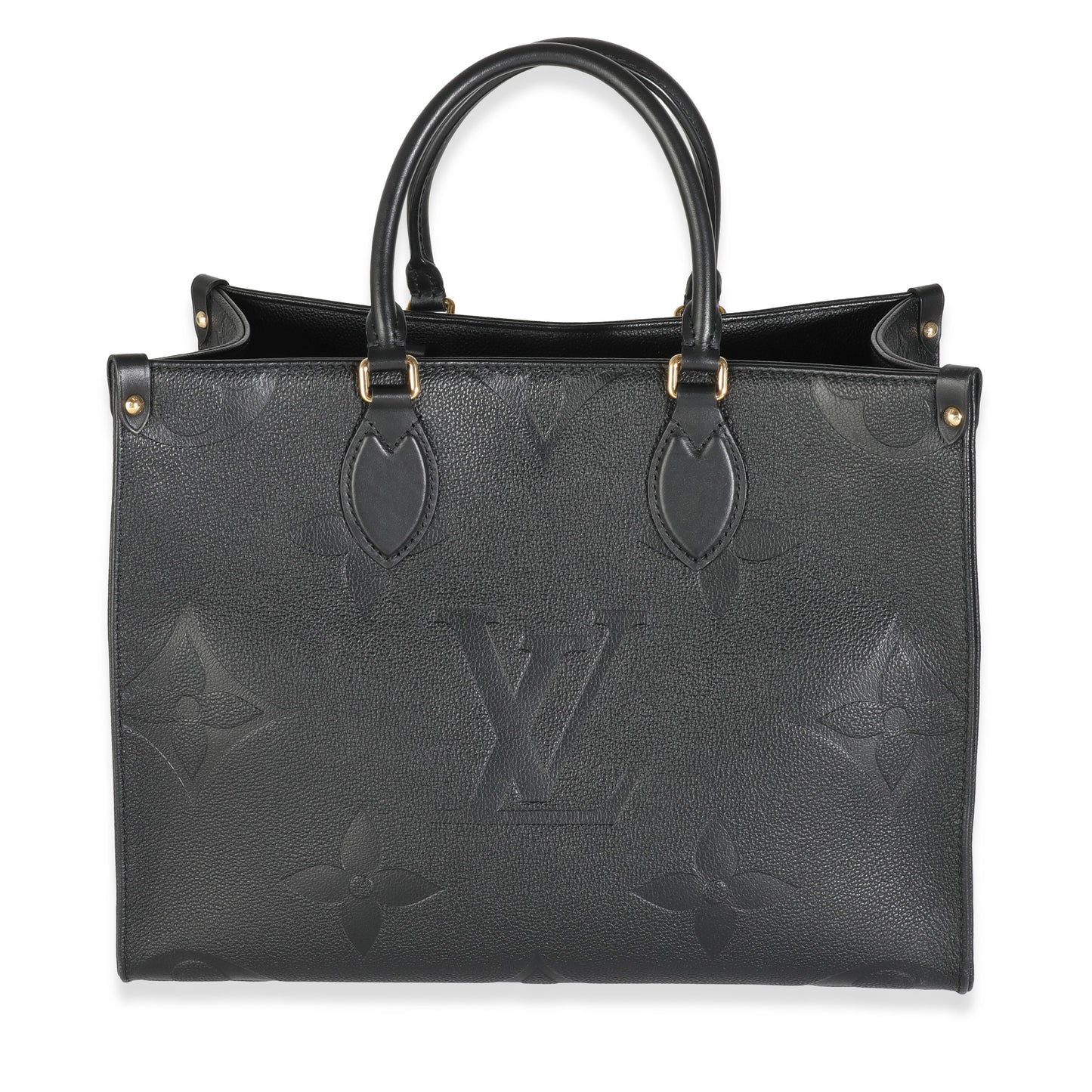 Louis Vuitton Black Monogram Empreinte Onthego MM