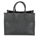 Louis Vuitton Black Monogram Empreinte Onthego MM