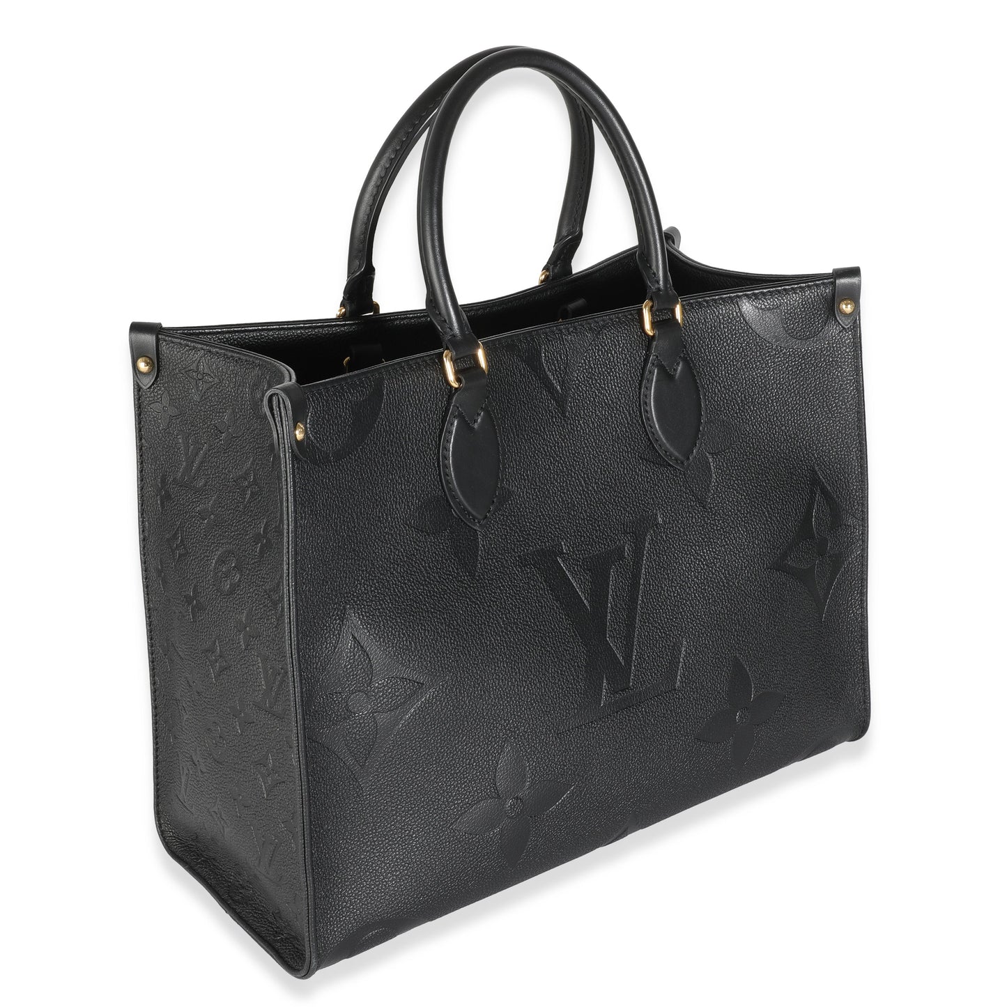 Louis Vuitton Black Monogram Empreinte Onthego MM