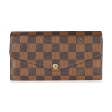 Louis Vuitton Damier Ebene Canvas Sarah Wallet