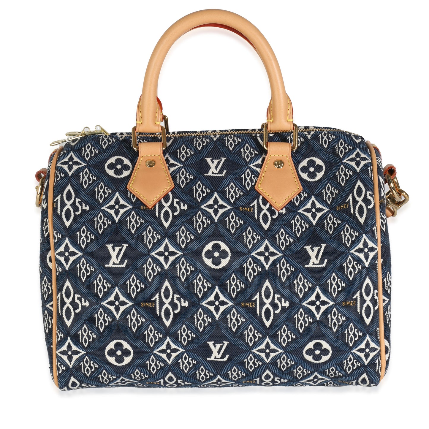 Louis Vuitton Blue Since 1854 Jacquard Canvas Speedy Bandouliere 25
