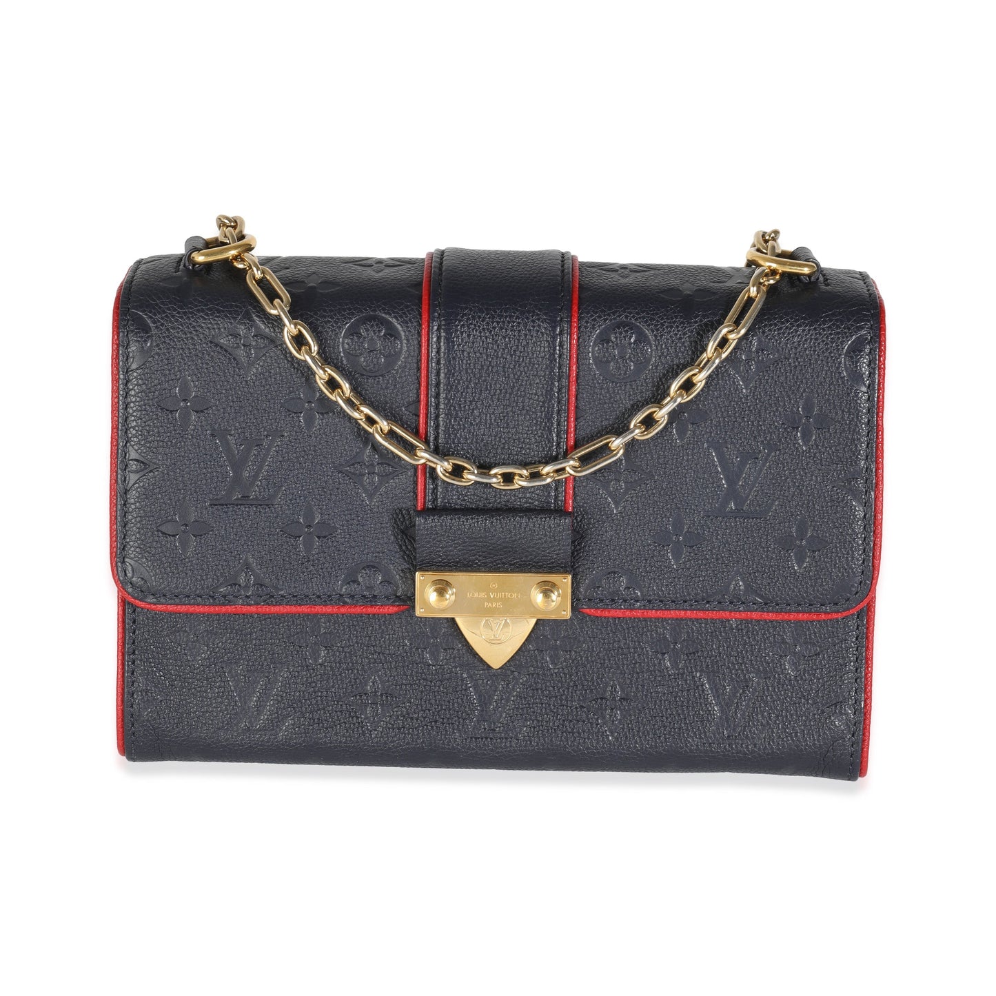Louis Vuitton Marine Rouge Monogram Empreinte Saint Sulpice PM