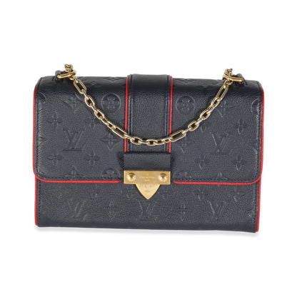 Louis Vuitton Marine Rouge Monogram Empreinte Saint Sulpice PM