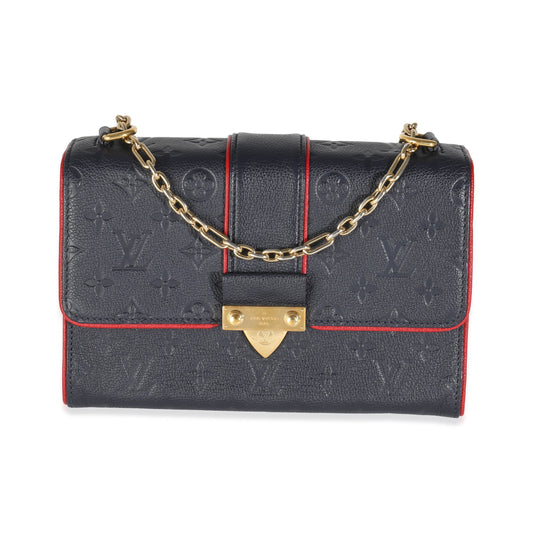 Louis Vuitton Marine Rouge Monogram Empreinte Saint Sulpice PM
