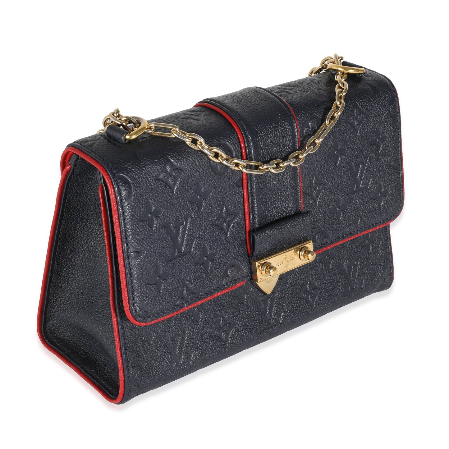 Louis Vuitton Marine Rouge Monogram Empreinte Saint Sulpice PM