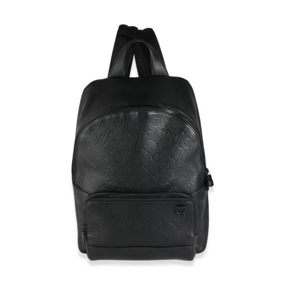 Louis Vuitton Black Monogram Shadow Discovery Backpack
