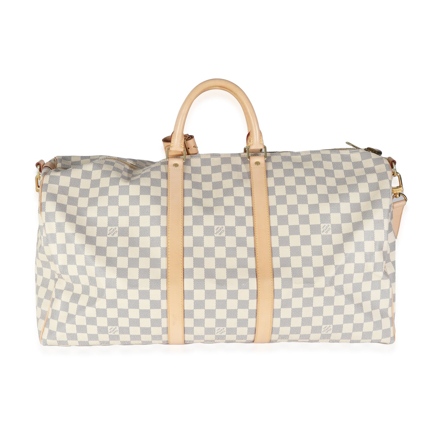 Louis Vuitton Damier Azur Canvas Keepall Bandouliere 55