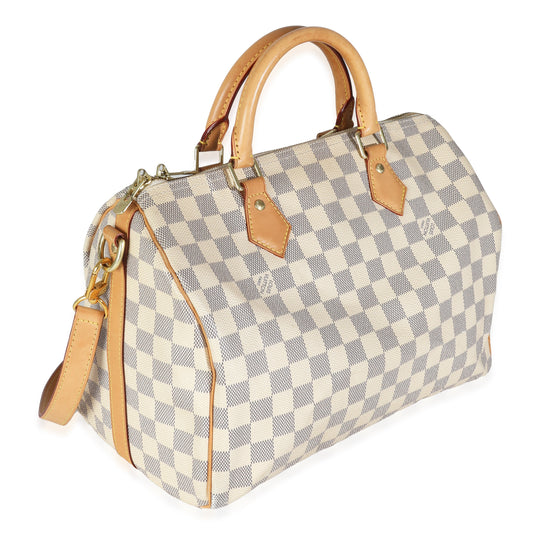 Louis Vuitton Damier Azur Canvas Speedy Bandouliere 30