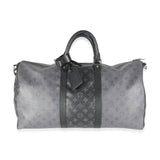 Louis Vuitton Reverse Monogram Eclipse Canvas Keepall Bandouliere 50