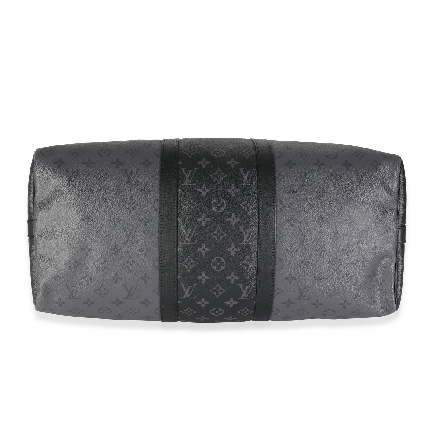 Louis Vuitton Reverse Monogram Eclipse Canvas Keepall Bandouliere 50