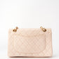 Chanel Classic Double Flap Bag Small - Powder Pink Quilted Leather