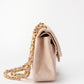 Chanel Classic Double Flap Bag Small - Powder Pink Quilted Leather