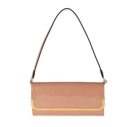 Louis Vuitton Rose Velours Vernis Rossmore MM