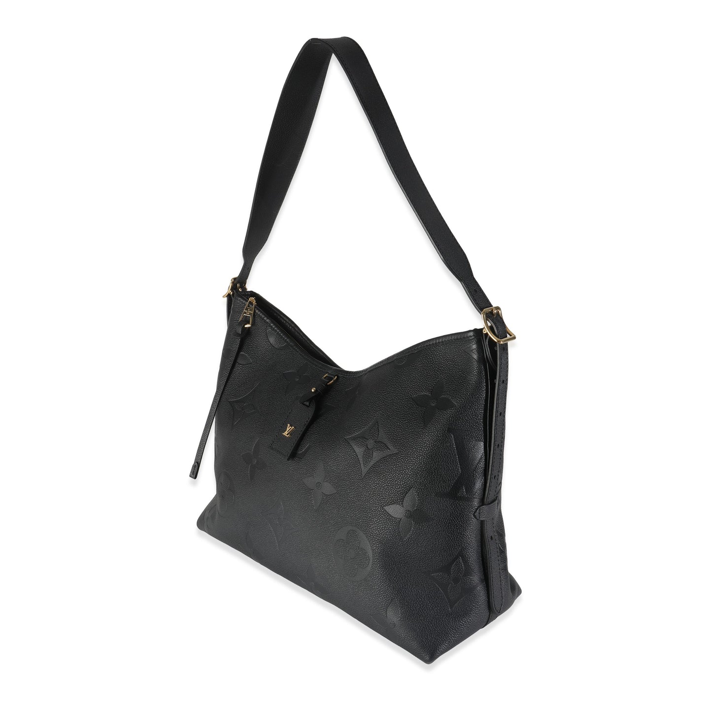 Louis Vuitton Black Giant Monogram Empreinte Carryall MM