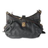 Louis Vuitton Black Monogram Mahina XS Hobo