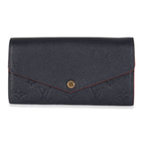 Louis Vuitton Marine Rouge Monogram Empreinte Sarah Wallet
