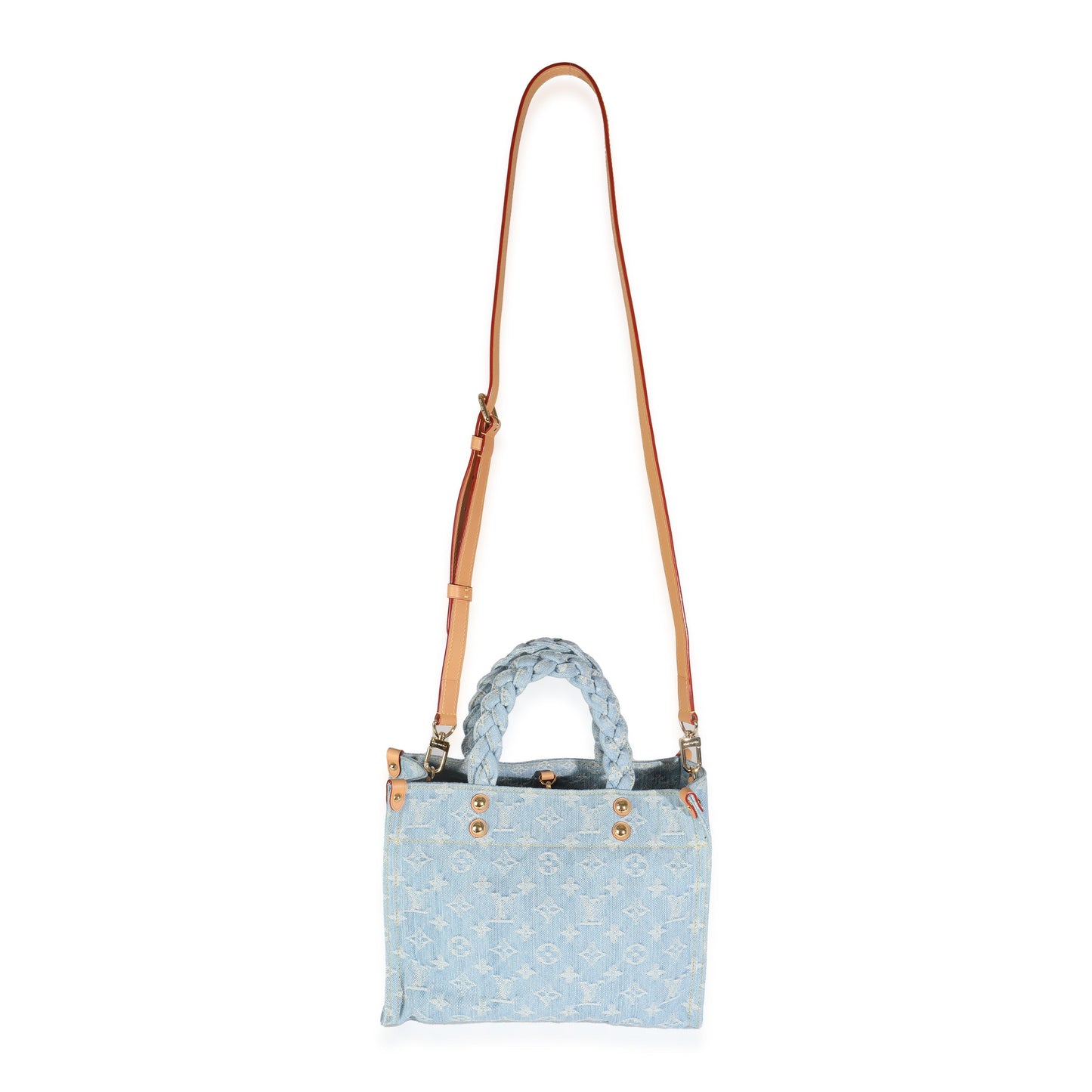 Louis Vuitton Sky Blue Monogram Denim Let Go PM