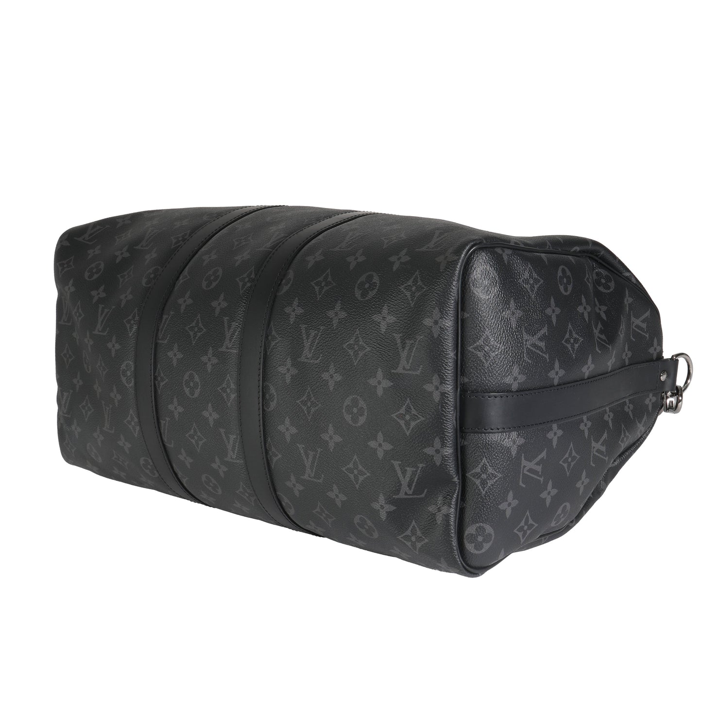 Louis Vuitton Monogram Eclipse Canvas Keepall Bandouliere 45