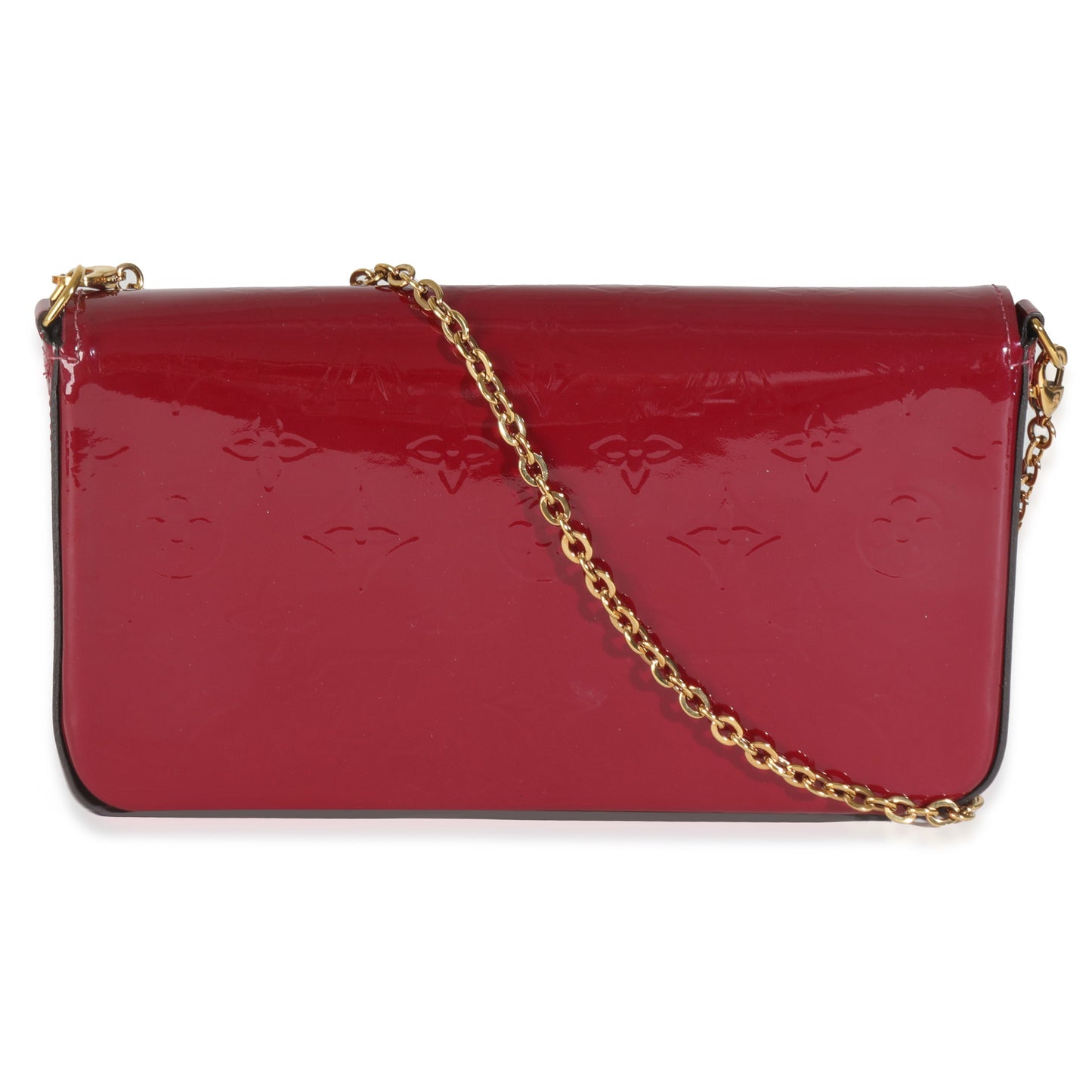 Louis Vuitton Magenta Monogram Vernis Felicie Pochette