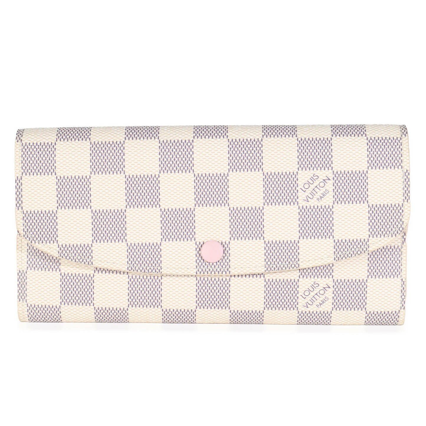 Louis Vuitton Damier Azur Canvas Emilie Wallet