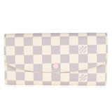 Louis Vuitton Damier Azur Canvas Emilie Wallet
